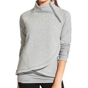 Athleta asymmetrical cozy karma sweatshirt